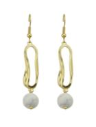 Shein Jade Pendant Delicate Fashion Earrings