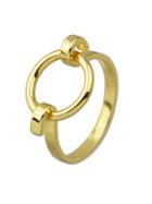 Shein Gold Casual Statement Finger Ring