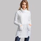Shein Pocket Detail High Neck Jumper