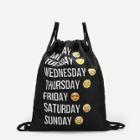 Shein Emoji Icons Backpacks Bag