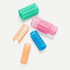Shein Mixed Color Plastic Hair Roller 4pcs