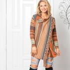 Shein Tassel Detail Striped Jumper