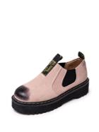 Shein Ombre Toes Low Top Elastic Suede Boots