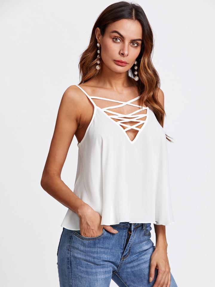 Shein Crisscross Cami Top