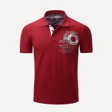 Shein Men Letter Print Embroidery Polo Shirt
