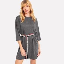 Shein Drop Shoulder Tee Dress