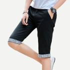 Shein Men Plain Pocket Decoration Shorts