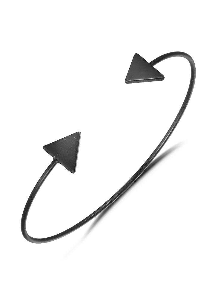 Shein Double Arrow Open Cuff Bracelet
