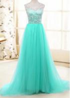 Rosewe Lace Splicing Zip Closure Gauze Maxi Dress