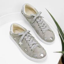 Shein Star Pattern Lace Up Sneakers