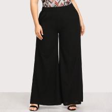 Shein Plus Wide Leg Pants