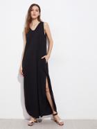 Shein Slit Side Curved Hem Tank Dress