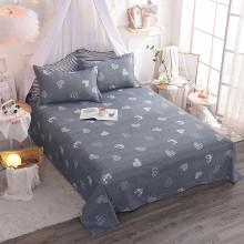 Shein Heart Print Flat Sheet