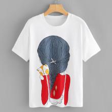 Shein Girl Print Top