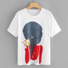 Shein Girl Print Top