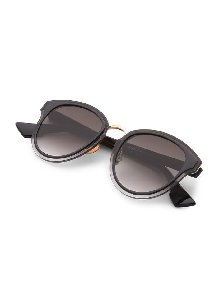 Shein Double Frame Metal Insert Sunglasses