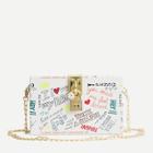 Shein Slogan Print Chain Bag