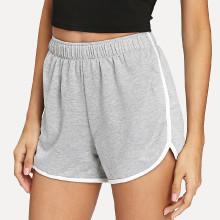 Shein Heather Grey Dolphin Shorts