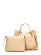 Shein Pebble Grab Bag With Clutch