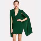 Shein Cloak Sleeve Surplice Dress