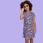Shein Girls Leopard Print Tunic Dress