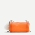 Shein Chain Crossbody Bag With Pom Pom