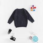 Shein Toddler Boys Dip Hem Solid Jumper