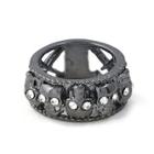 Shein Skeleton Decorated Hollow Wide Ring