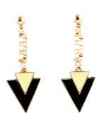 Shein Popular Individual Triangle Punk Drop Earring