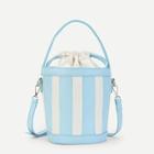 Shein Block Striped Bucket Bag
