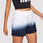 Shein Raw Hem Tie Dye Shorts