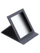 Shein Black Pu Wrap Fold Over Makeup Mirror