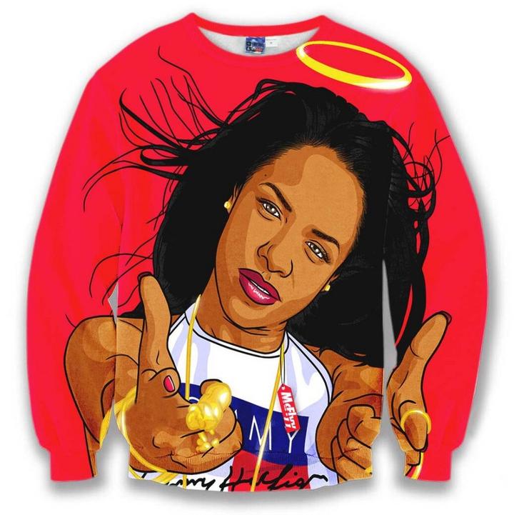 Shein 3d Cartoon Printing Sweatshirts