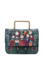 Shein Cartoon Print Metal Handal Totes Bag