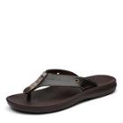 Shein Men Flat Pu Flip Flops