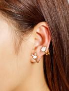 Shein Watermelon & Rabbit Shaped Cute Ear Cuff Set 3pcs