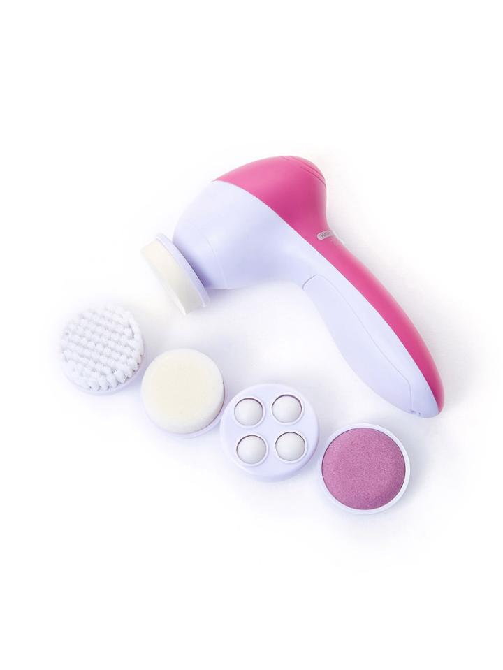 Shein Two Tone Cleansing Instrument With Brush