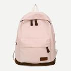 Shein Pocket Front Canvas Backpack