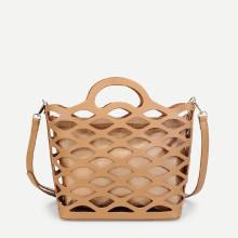 Shein Cut Out Shoulder Bag With Inner Pouch