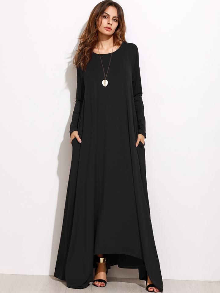 Shein Shift Full Length Dress