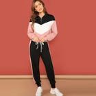 Shein Cut And Sew Pullover & Pants Set