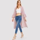 Shein Bell Sleeve Duster Coat