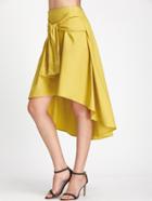 Shein High Waist Asymmetrical Hem Skirt