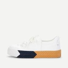 Shein Lace Up Pu Sneakers