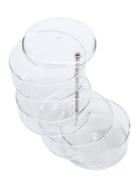 Shein Clear Layered Makeup Storage