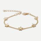 Shein Star Detail Chain Bracelet