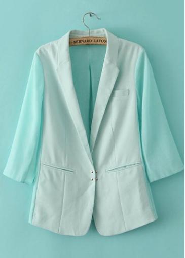 Rosewe Chic Three Quarter Sleeve Woman Suit With Button