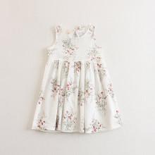 Shein Girls Flower Print Sleeveless Dress
