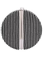 Shein Black Rhinestone Round Banquet Bag