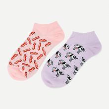 Shein Animal Pattern Ankle Socks 2 Pairs